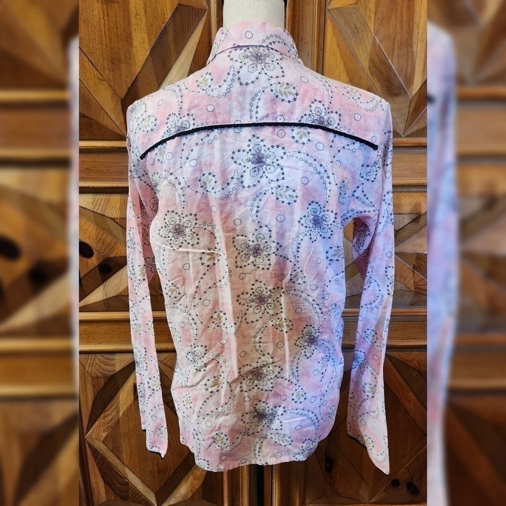 Twenty X Pearl Snap Shirt Sz M - Picture 3 of 6